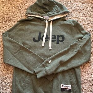 Champion Jeep Green Hoodie